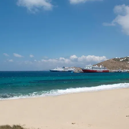 아파트 Sunshine Near New Port Of Mykonos *