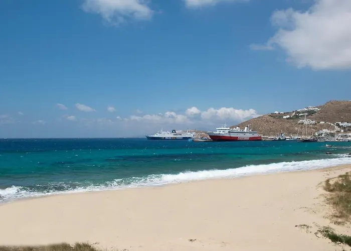 아파트 Sunshine Near New Port Of Mykonos *